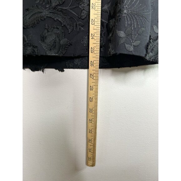 Talbots Embroidered Black Floral Blouse Womens Top Size 14 NWT - Picture 12 of 13